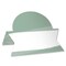 Big Dot of Happiness Sage Green Elegantly Simple - Guest Party Favors Tent Buffet Card - Table Setting Name Place Cards - Set of 24